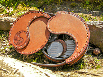 コインケース【蕾鼓〜raiko〜】開いたところ