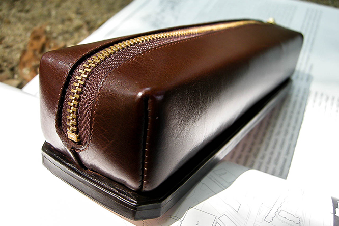 Pen-case【ダークブラウン】