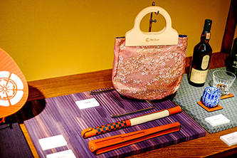 芸舞妓鞄　笛入れ　扇子入れ