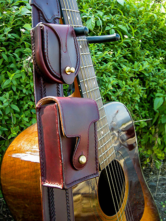 ギターストラップ【ポケット側面】