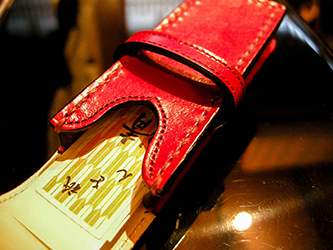 千社札入れ　細部