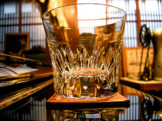 グラスマット　ロックグラス