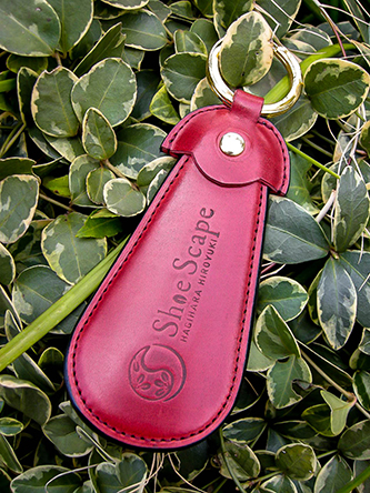 靴べらキーホルダー【レッド】