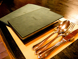 特注品 メニューブック