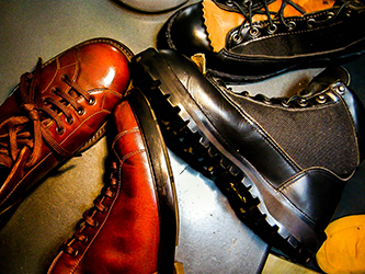 靴修理 踵・底など